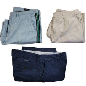 Polo Ralph Lauren & Perry Ellis Mens Shorts Bundle Size 40
